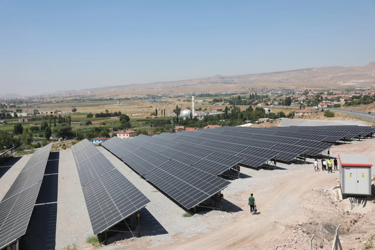 Kocasinan&rsquo;ın 6,4 megavatlık g&uuml;neş santrali eyl&uuml;lde devreye girecek