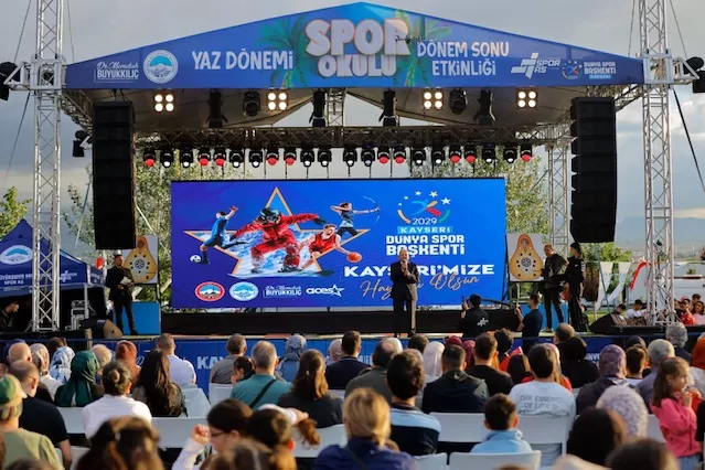 Kayseri Yaz Spor Okulları 15 bini aşkın katılımcıyla tamamlandı