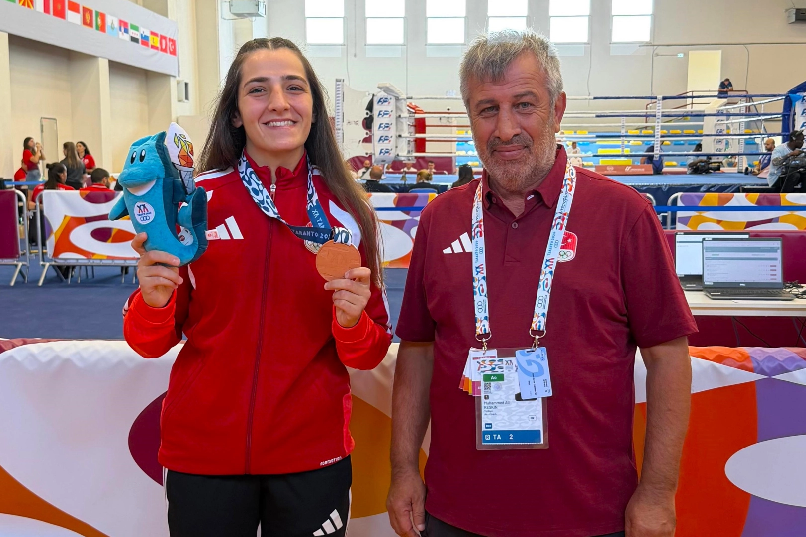 Ece Asude Ediz Akdeniz Oyunları&rsquo;nda bronz madalya kazandı