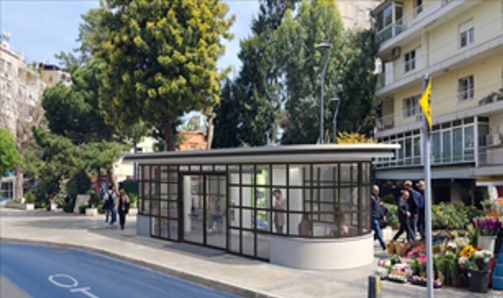 İzmir'in nostaljik durakları modern tasarımıyla geri dönüyor