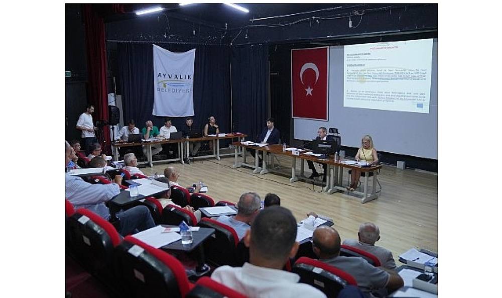 Ayvalık Belediyesi Eylül Meclis Toplantısı Gerçekleşti