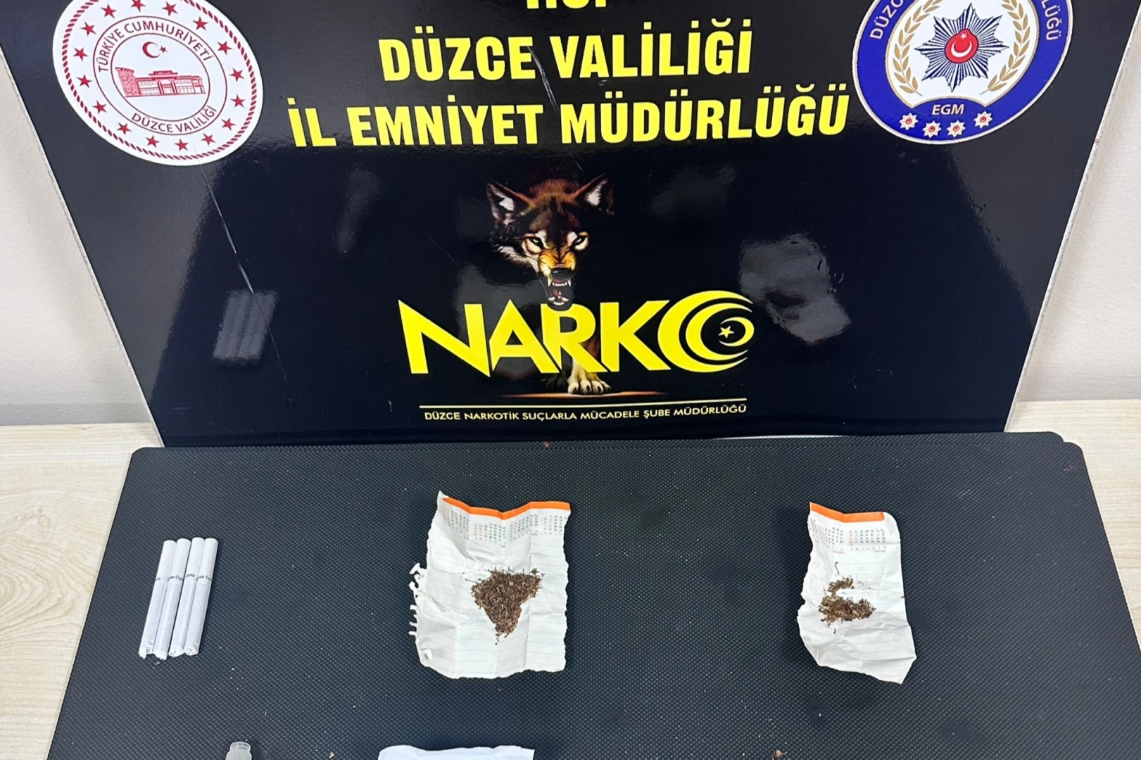 Düzce'de uyuşturucu operasyonu: 2 tutuklama!