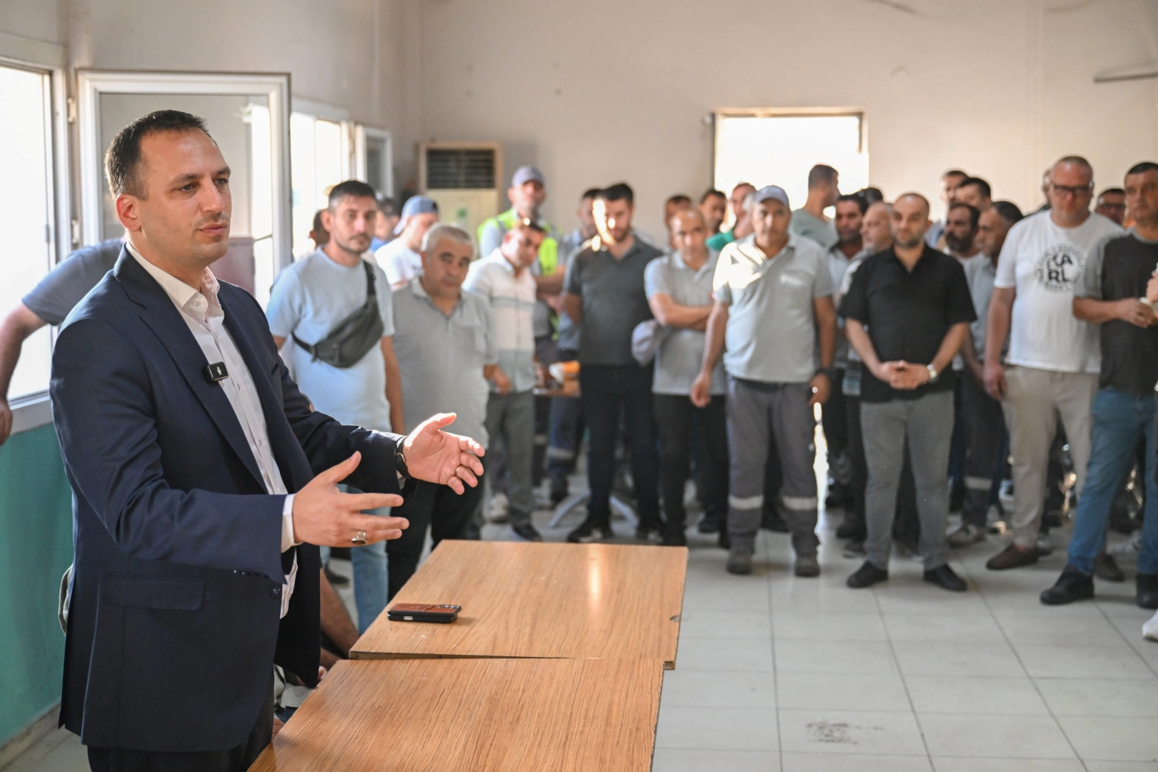 Bornova'da emekçilere anlamlı ziyaret