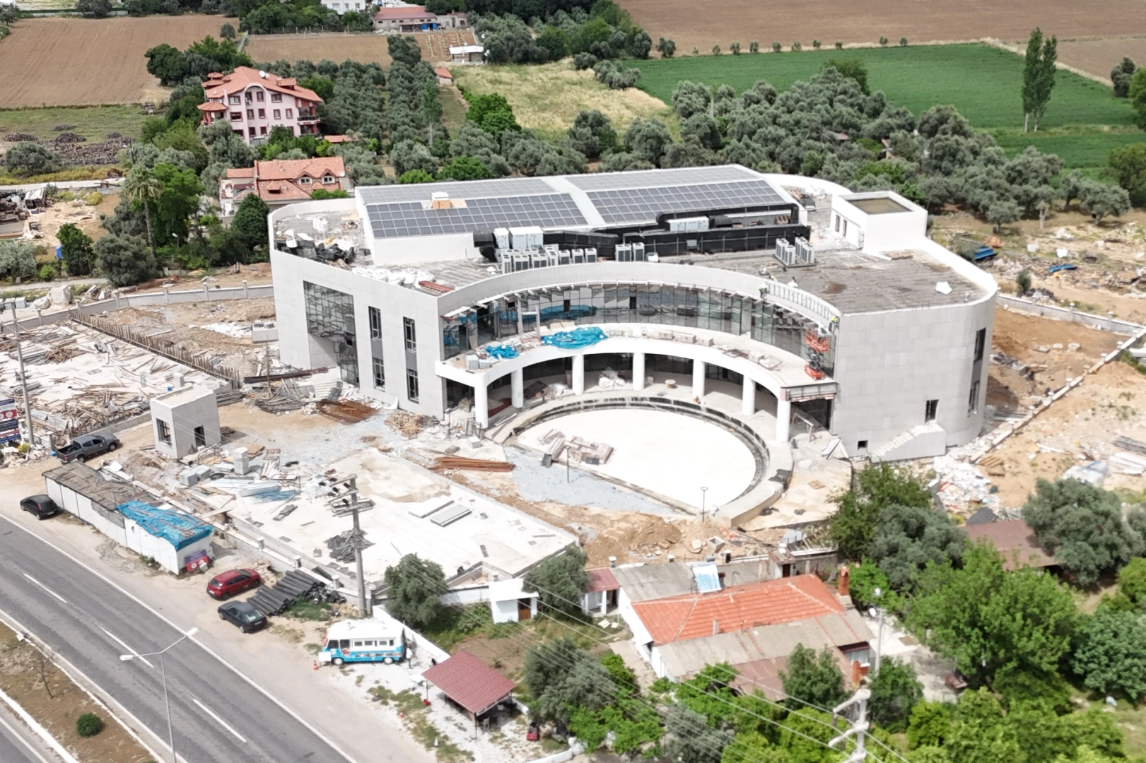 Milas Kültür Merkezi’nin yüzde 77’si tamamlandı