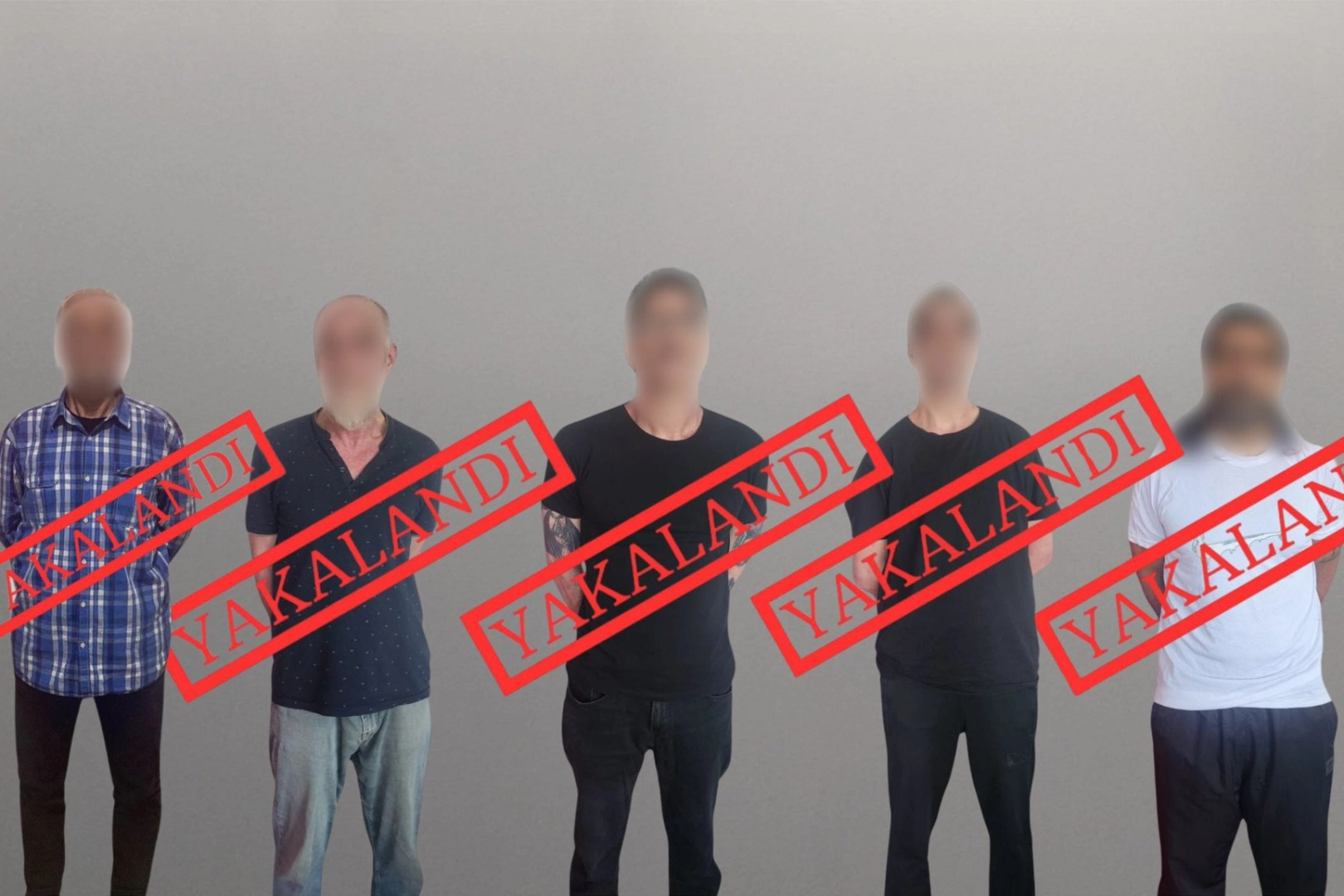 Kırmızı bültenli 5 suçlu daha yakalandı!