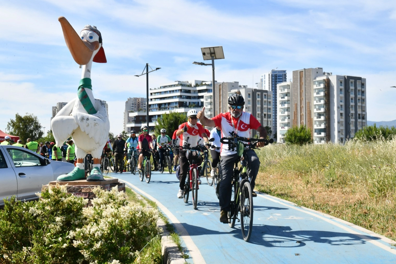 Çiğli’de pedallar doğa için döndü