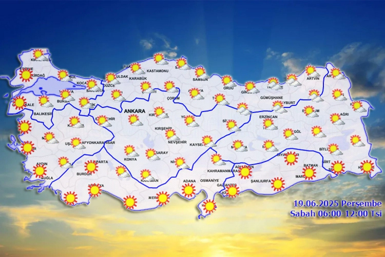 Meteoroloji'ye göre yurtta hava mevsim normallerinde...