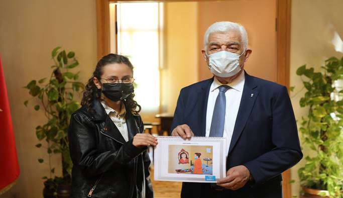 Ödüllerini Muğla Büyükşehir Belediye Başkanı Dr. Osman Gürün verdi
