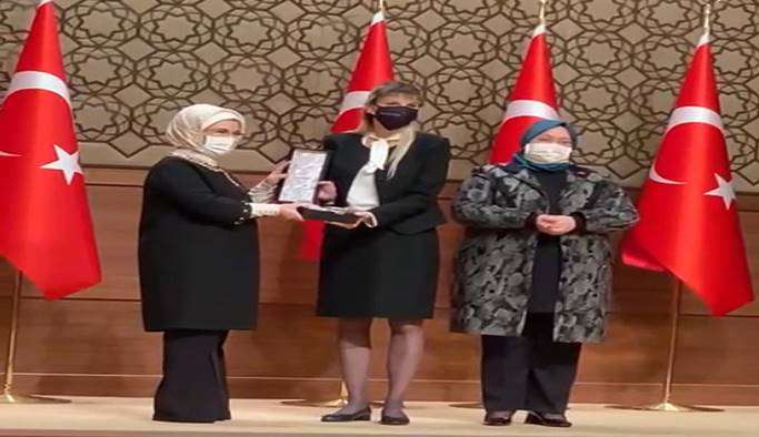 Viking Temizlik 2020 Erişilebilirlik Ödülü’nü Emine Erdoğan'ın elinden aldı
