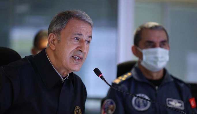 Bakan Akar ''Toplam etkisiz hale getirilen terörist sayısı 53'e''