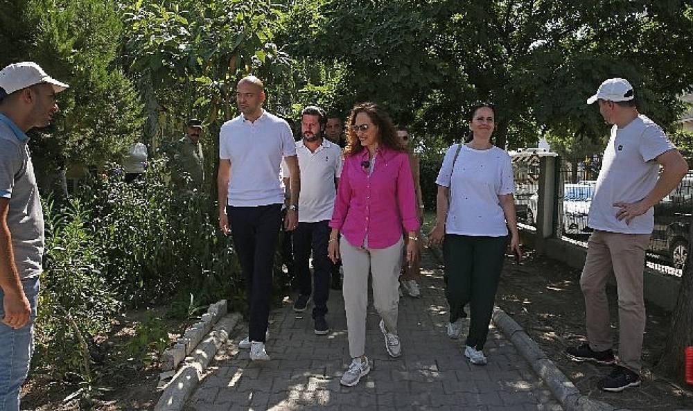 Karşıyaka Belediyesi'nden çevreci sulama: Yer altından yeşil alanlara!