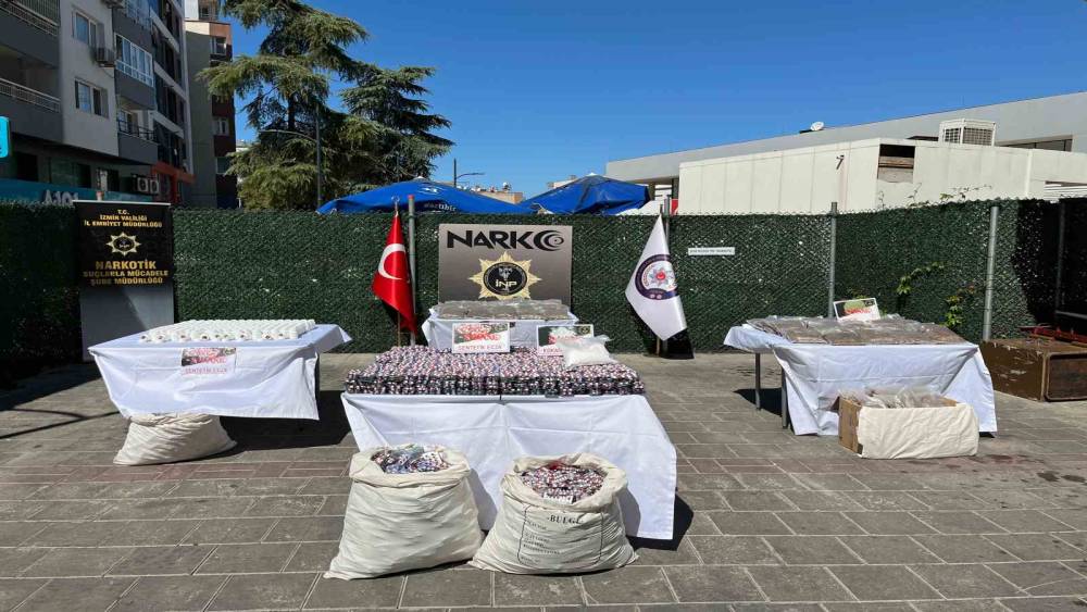 Narkotik polisinden büyük darbe: 128 kilo bonzai imha edilecek