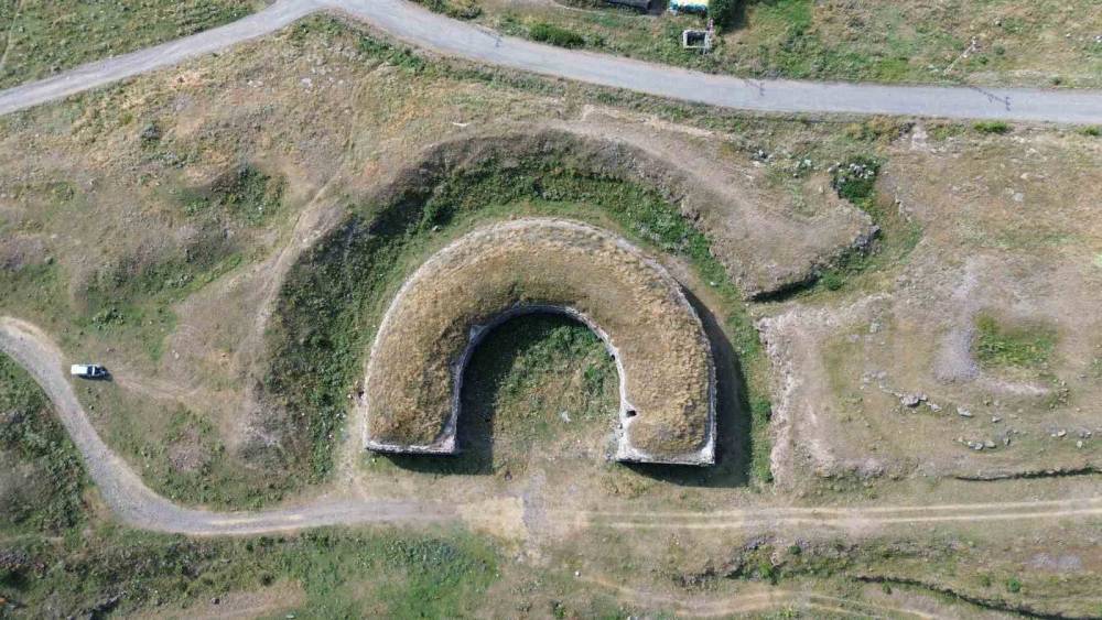 Kars&rsquo;taki Gemli Tabya 172 Yıldır Zamana Direniyor