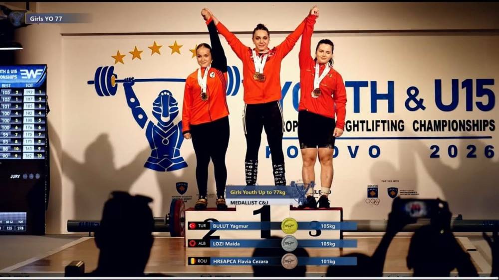 Yağmur Bulut Avrupa Halter Şampiyonası&rsquo;nda g&uuml;m&uuml;ş madalya kazandı