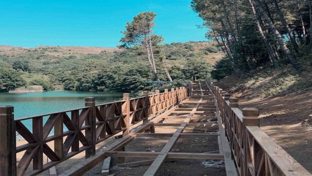 Sinop&rsquo;taki Nisi G&ouml;leti&rsquo;nde &uuml;&ccedil;&uuml;nc&uuml; etap d&uuml;zenlemeleri s&uuml;r&uuml;yor