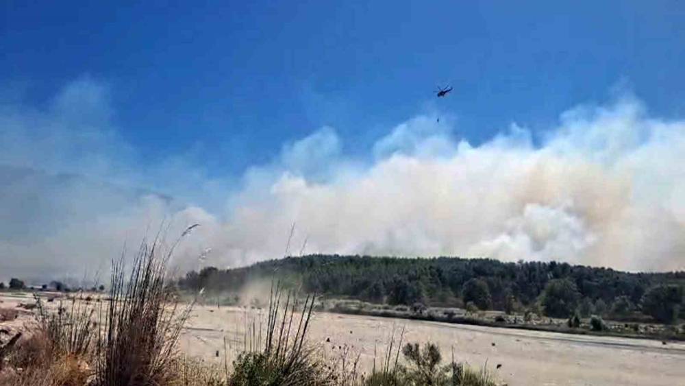 Saklıkent Kanyonu yangın nedeniyle ziyarete kapatıldı