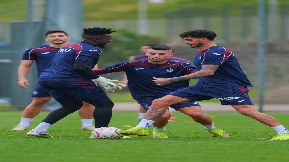 Trabzonspor, Amedspor ma&ccedil;ı i&ccedil;in taktik &ccedil;alıştı