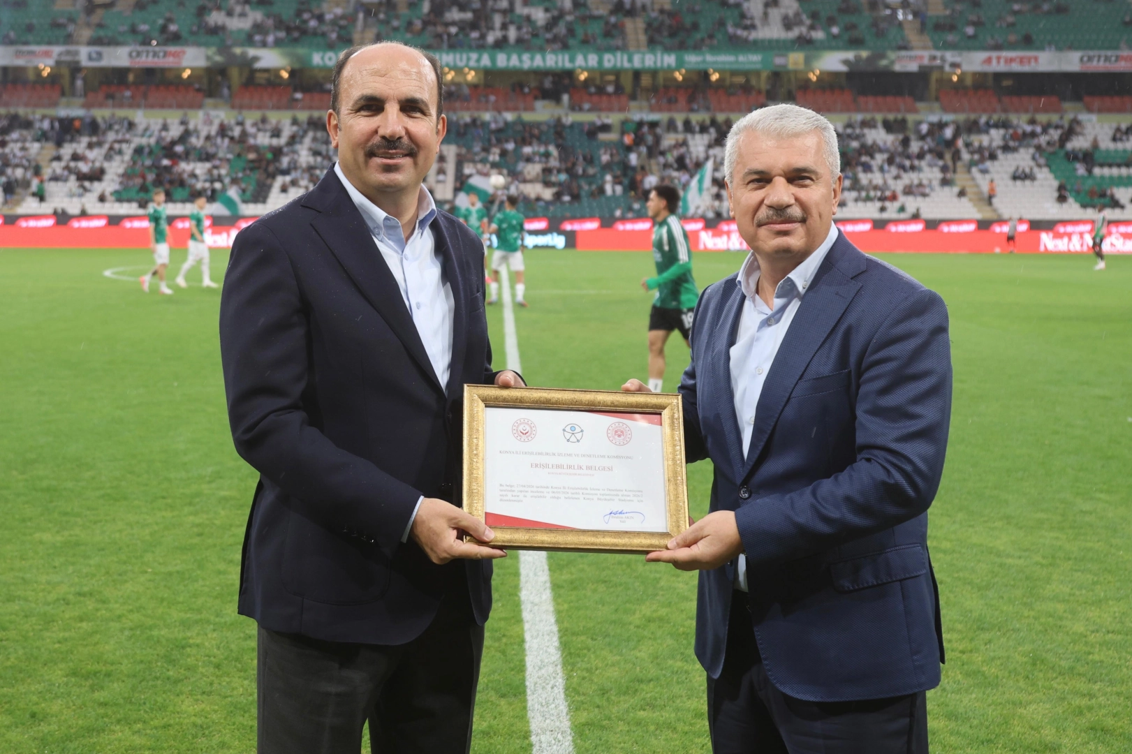 Konya Stadyumu erişilebilirlik belgesi alan ilk stat oldu