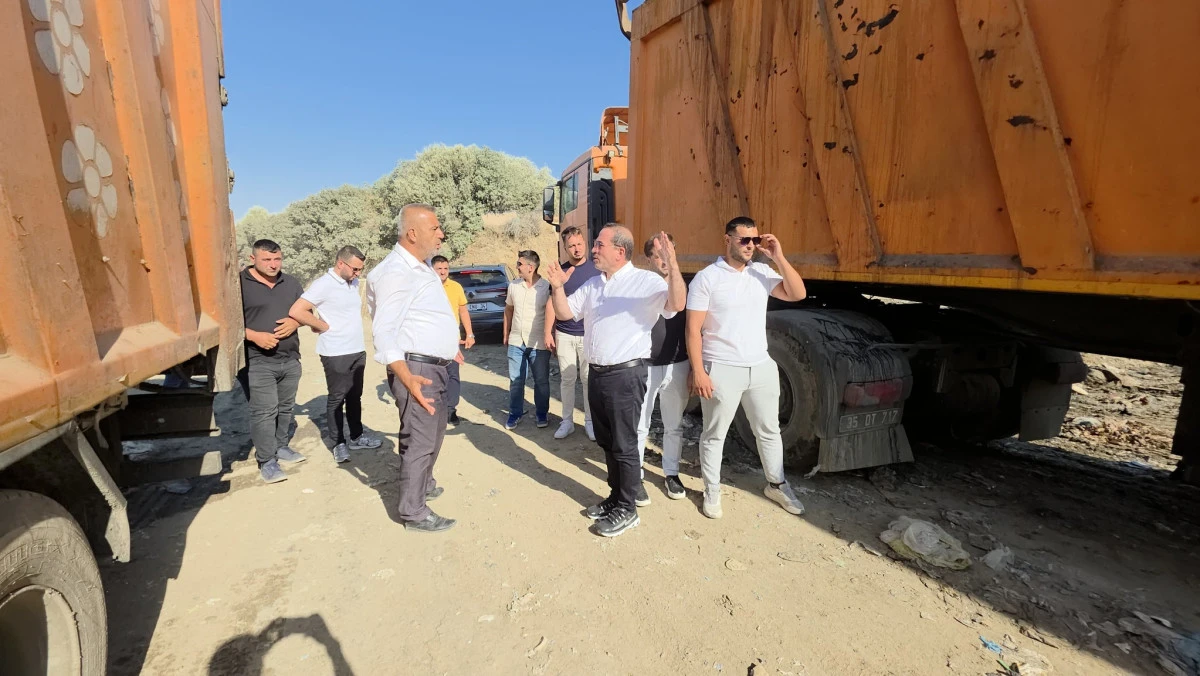 AK Parti İzmir Milletvekili Kırkpınar çöp sorununa dikkat çekti!