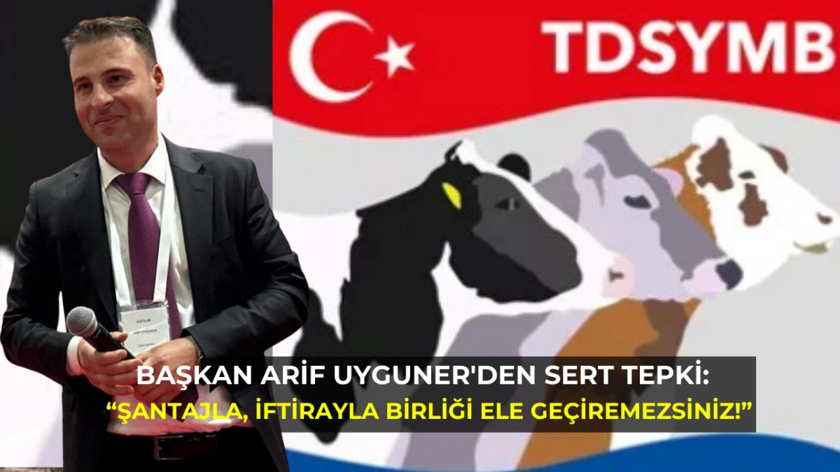 Başkan Arif Uyguner’den sert tepki: “Şantajla, iftirayla birliği ele geçiremezsiniz!”
