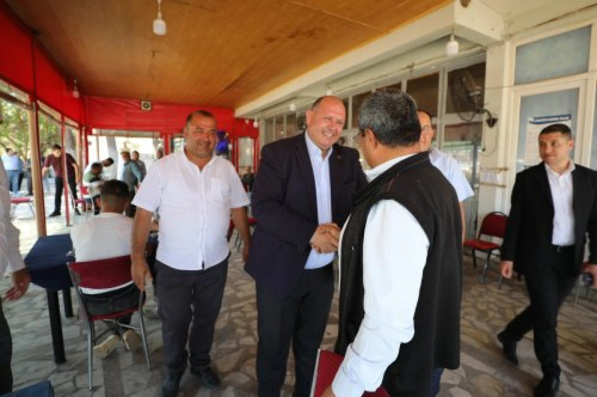 Başkan Çiçek, bir dizi ziyarette bulundu
