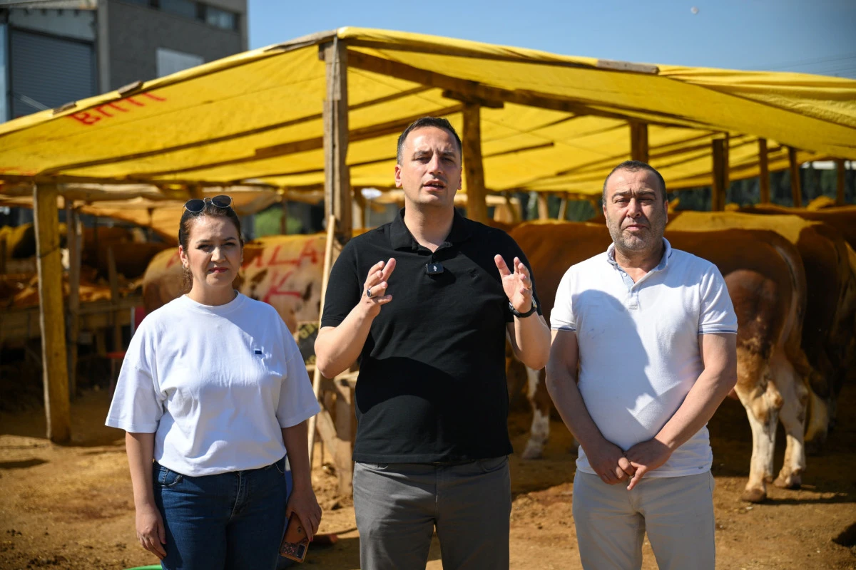 Başkan Eşki, Işıkkent Kurban Pazarı’nda incelemelerde bulundu
