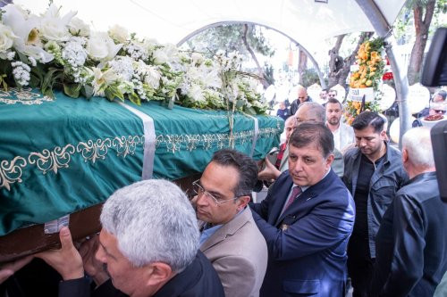 Başkan Tugay, Mine Piriştina’nın cenaze törenine katıldı