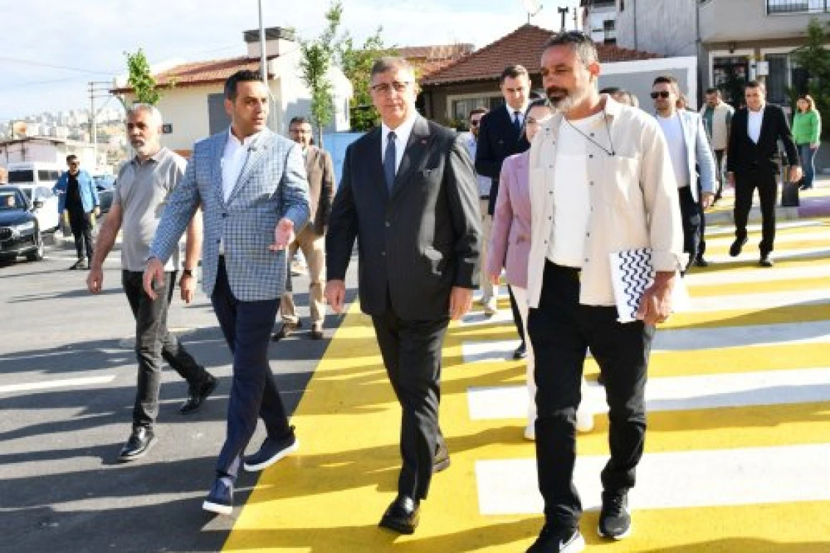 Çiğli Belediyesi, Güzeltepe Mahallesi'ndeki çalışmalarını tamaladı
