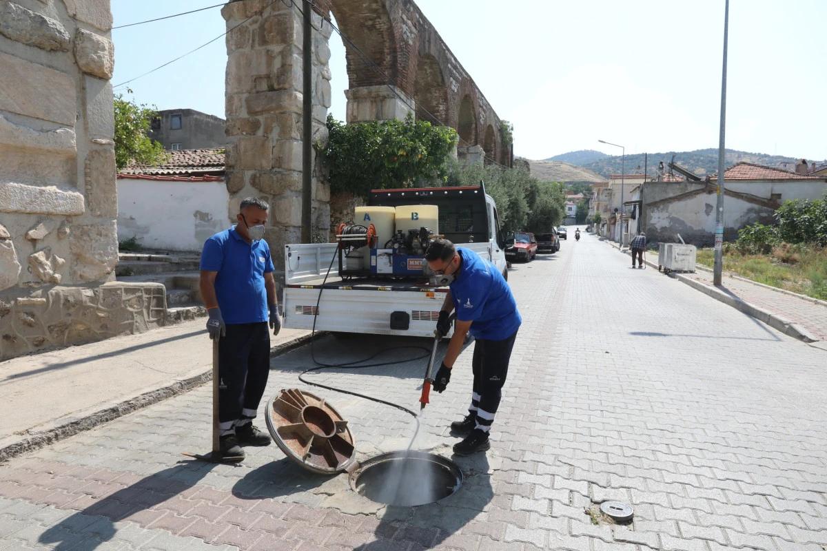 Efes Selçuk'ta kapsamlı ilaçlama seferberliği