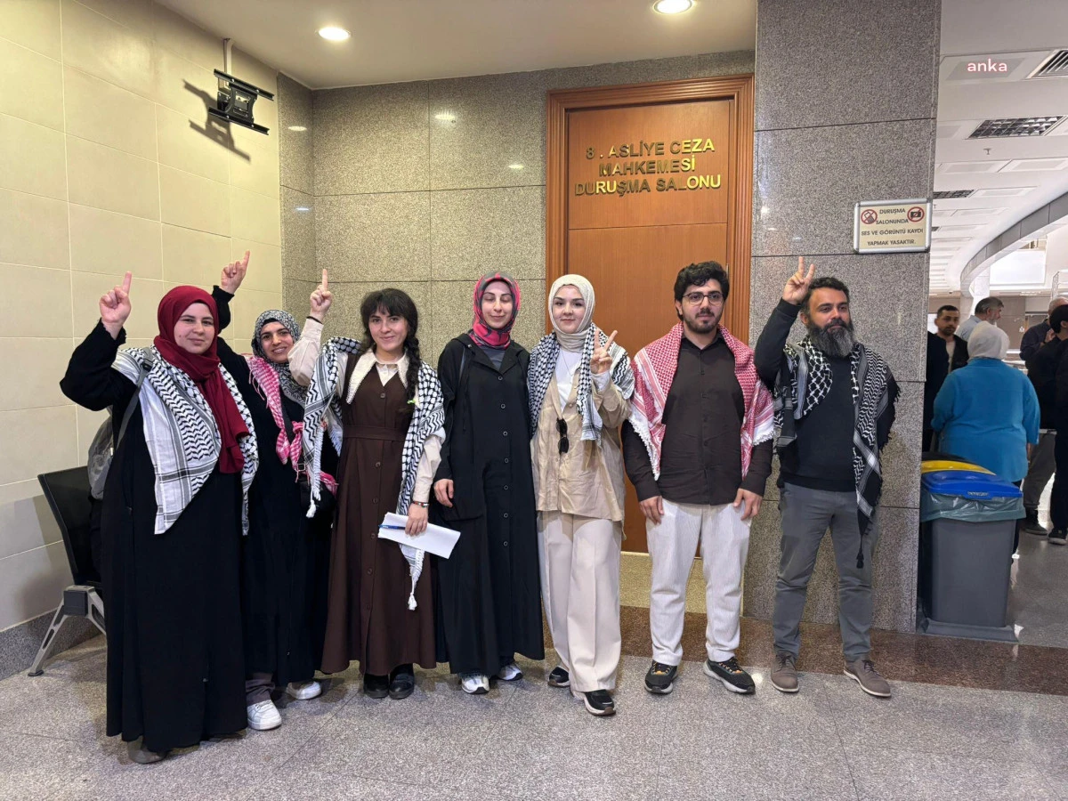 Erdoğan konuşurken İsrail'i protesto eden 9 gencin işkence iddialarını mahkeme reddetti!