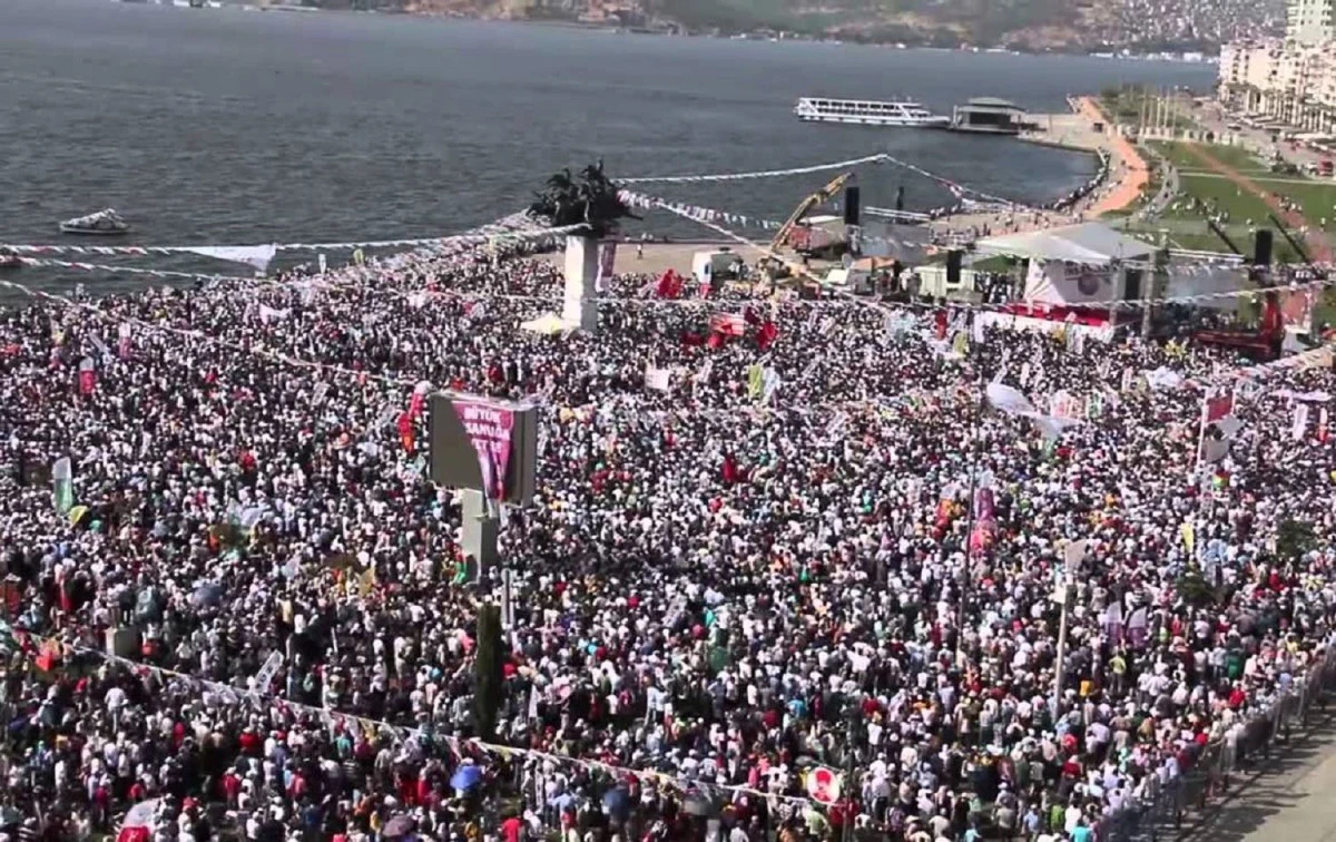 Gündoğdu’da tarihi miting öncesi büyük hazırlık