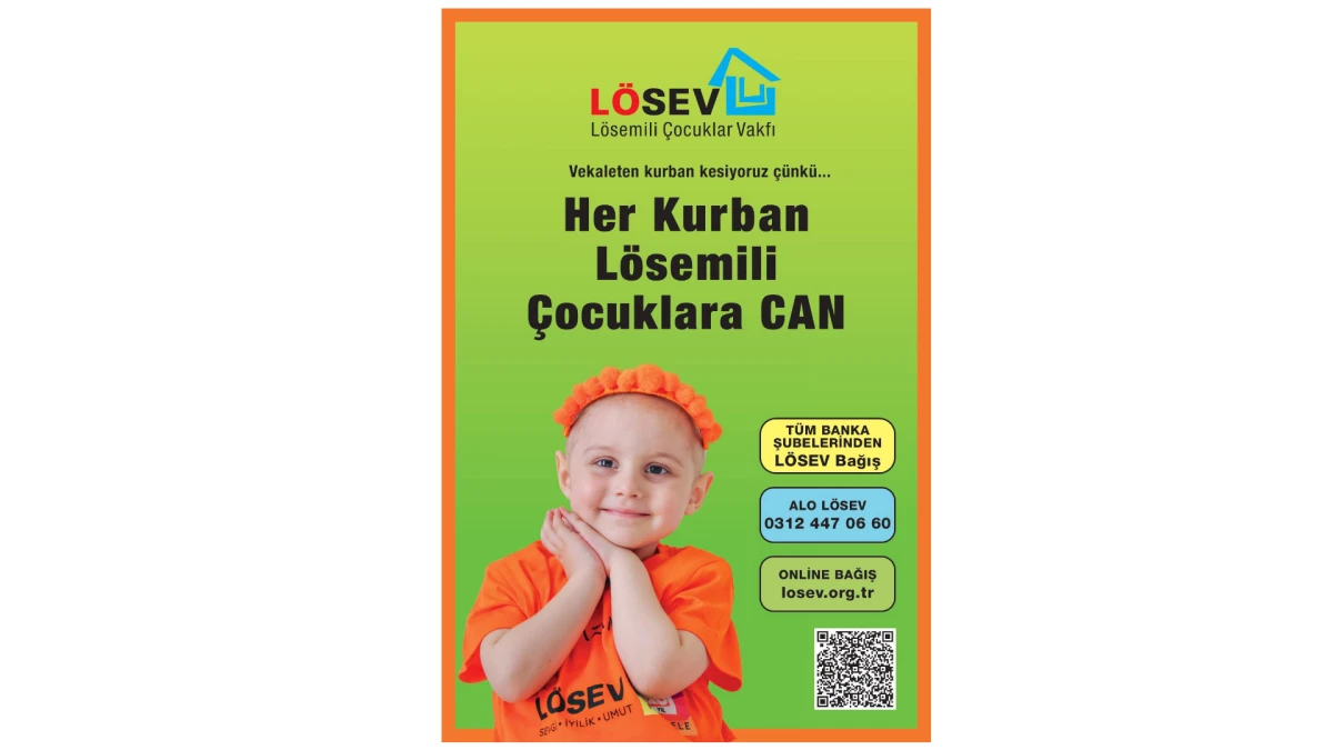 Her kurban lösemili çocuklar için 'can' olacak...
