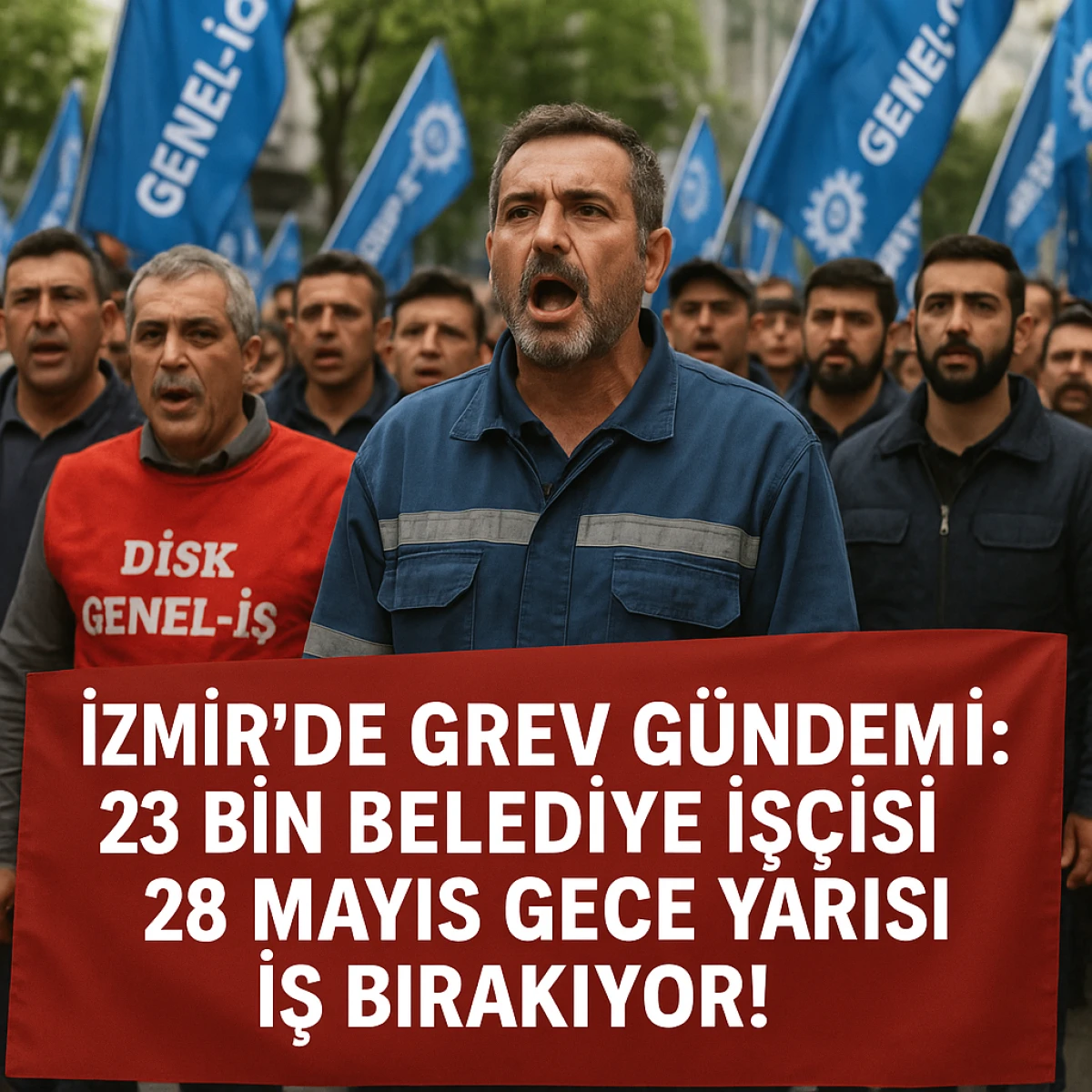 İzmir Alarmda: Grev Kararı Sonrası Şehirde Hayat Durabilir!!