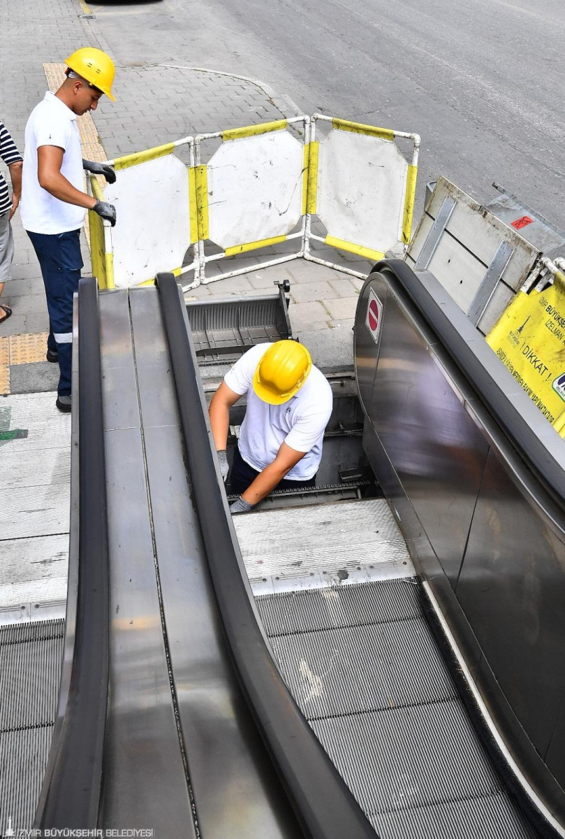 İzmir: Asansör ve yürüyen merdivenlerin bakımı için özel ekip kuruldu