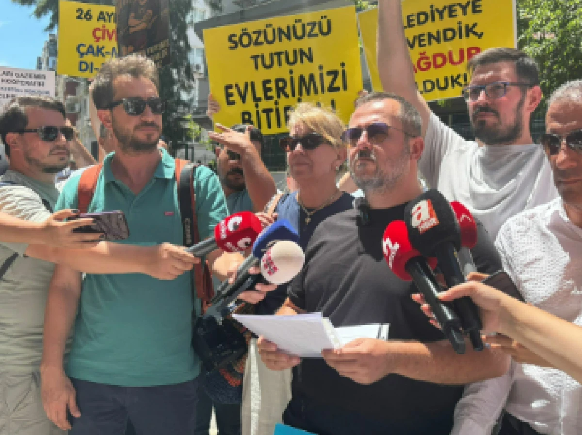 İzmir Kooperatif Mağdurları Birliği açıklama yaptı 