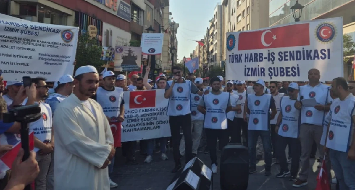 İzmir’de Savunma Sanayi İşçileri Ayakta: “Tank Yapan Geçinemiyor!”