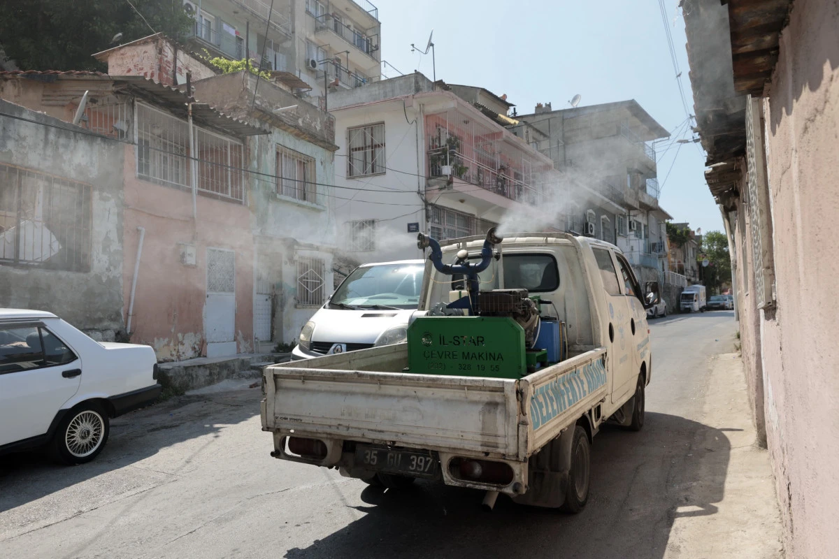 Konak’ta sivrisineklere karşı etkin mücadele