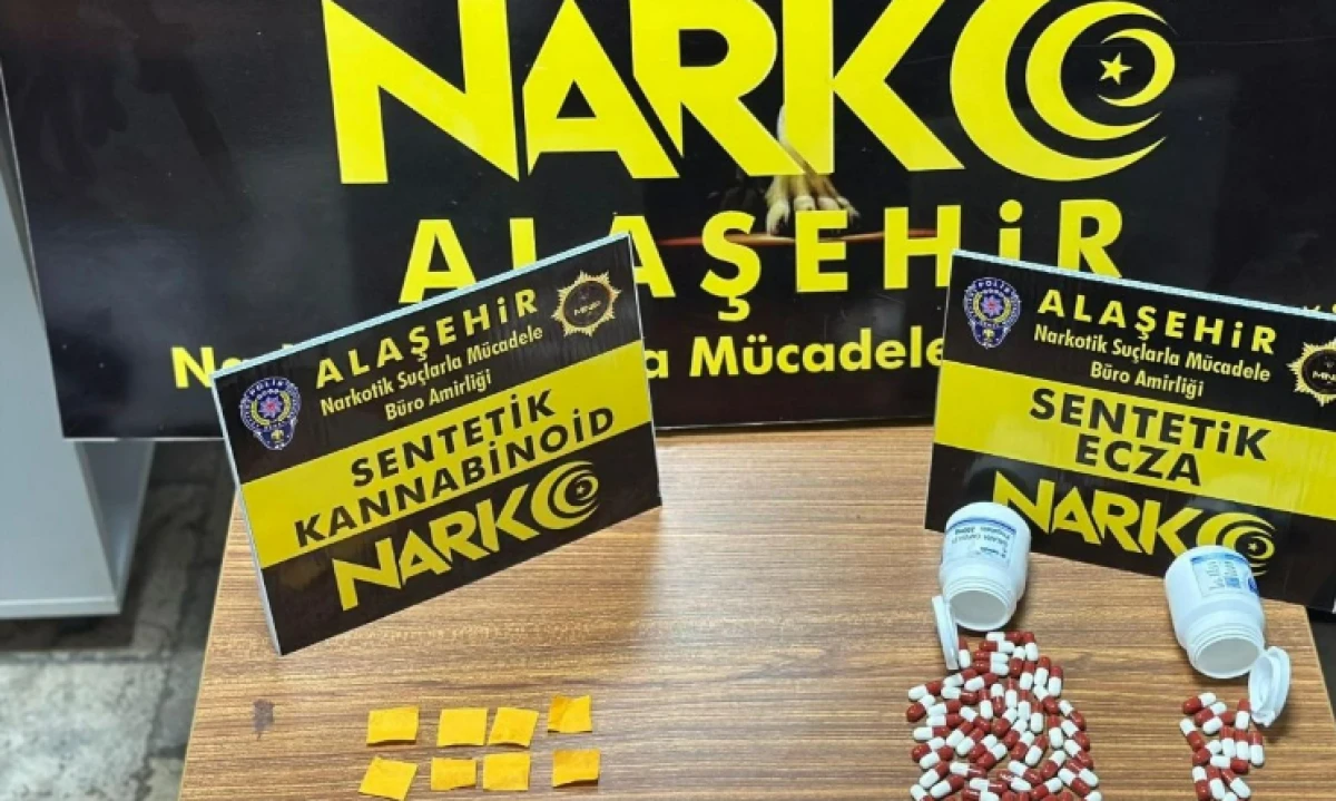 Manisa’da dev Operasyonu: 197 İçimlik Madde ve 103 Hap Ele Geçirildi