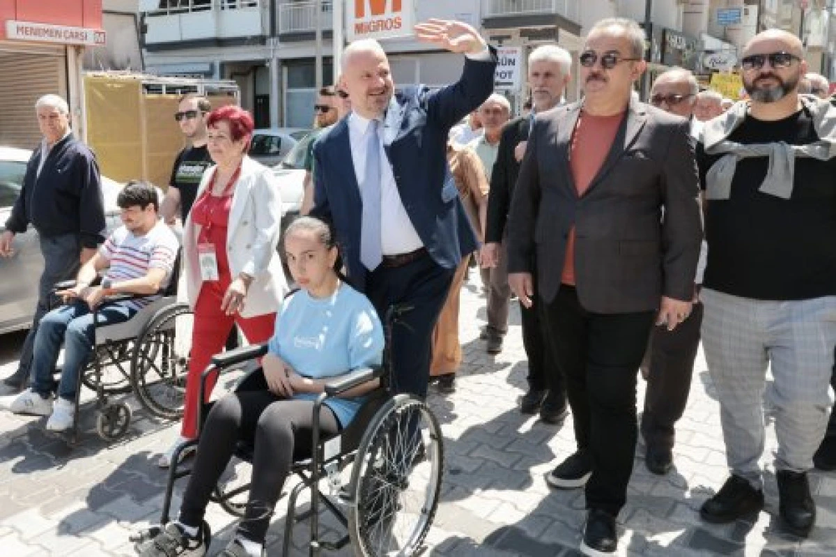 Menemen’de Engelliler Haftası etkinliği...