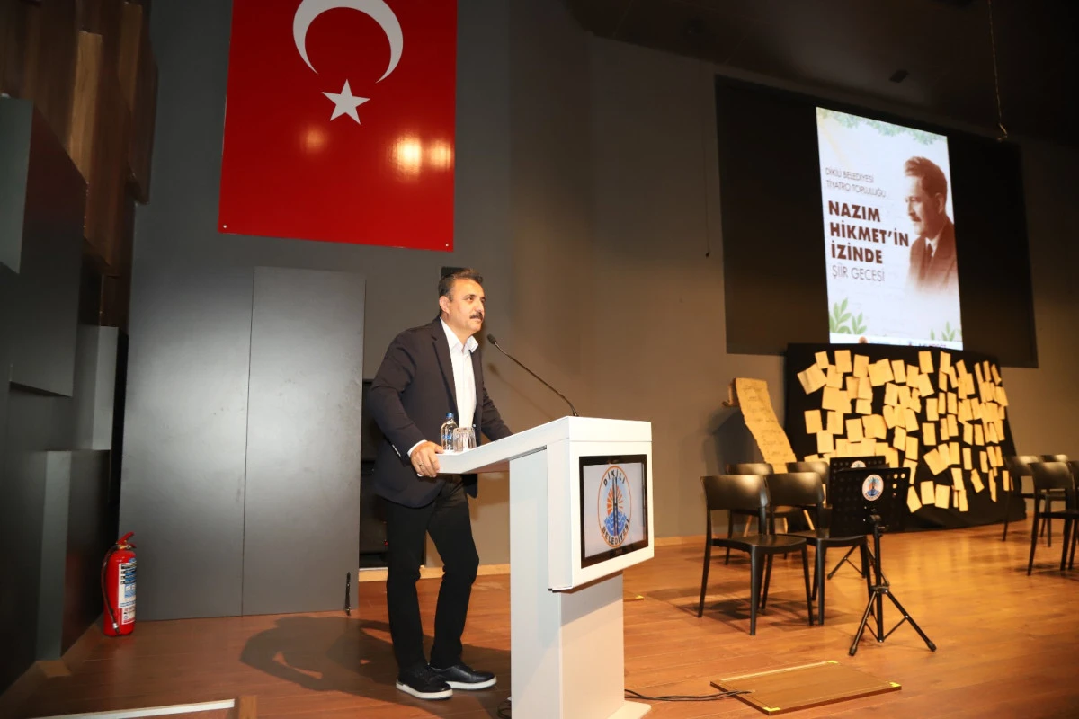 Nazım Hikmet  Dikili'de Anıldı