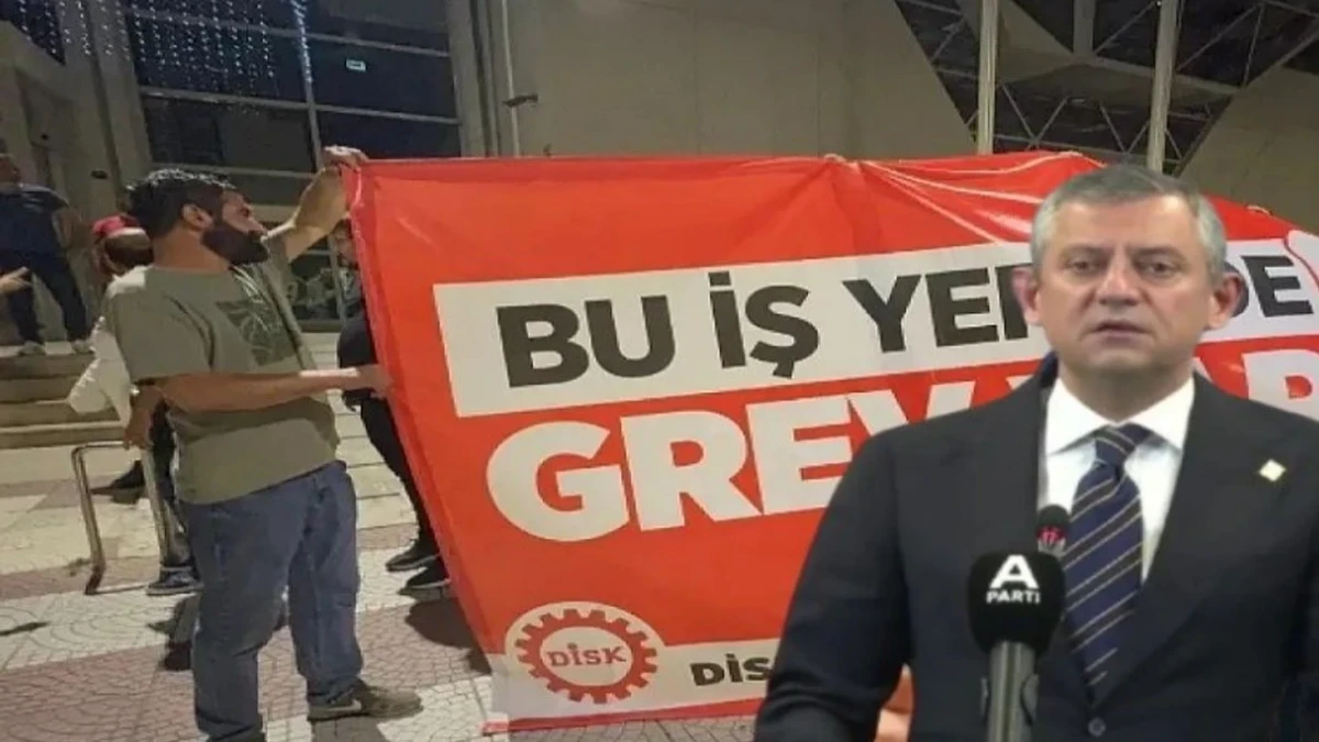 Özgür Özel'den İzmir grevi açıklaması: “Çözüm hukuka uygun bulunacak”