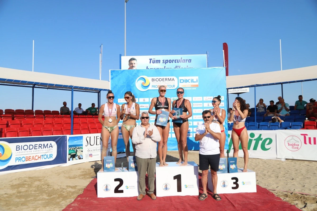 Plaj Voleybolunun Kalbi Dikili’de Attı
