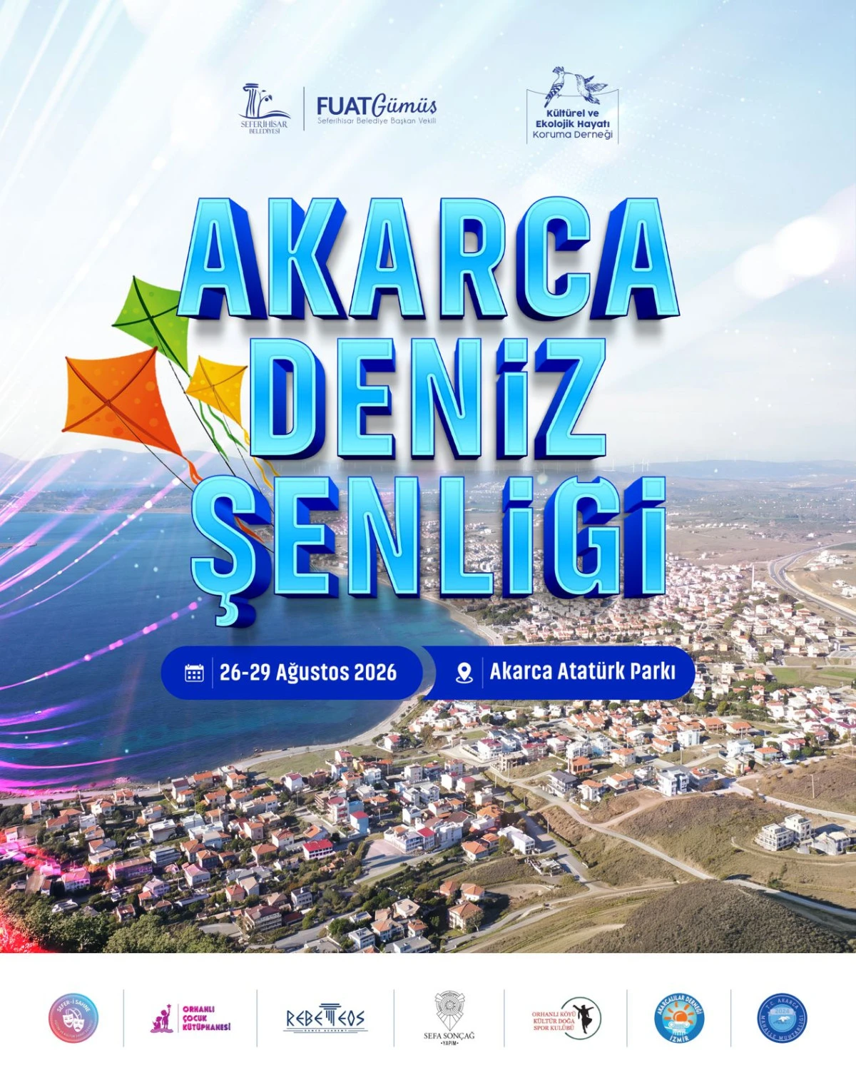 Seferihisar Akarca deniz şenliği başlıyor