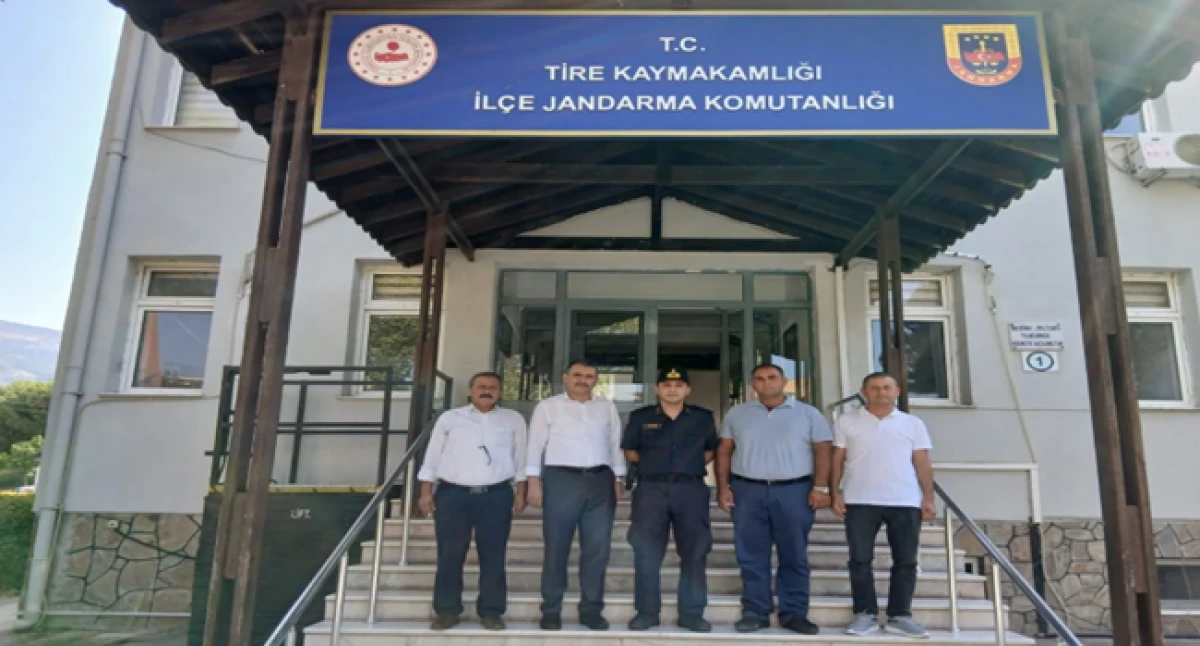 Tire Süt Kooperatifi, jandarma ve emniyetle güç birliği için buluştu